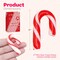 4E's Novelty 100 Pack Christmas Mini Individually Wrapped Candy Canes, Red and White Peppermint Candy Canes, Treats for Holiday Stockings and Family Sharing, Mini Christmas Candies for Occasions
